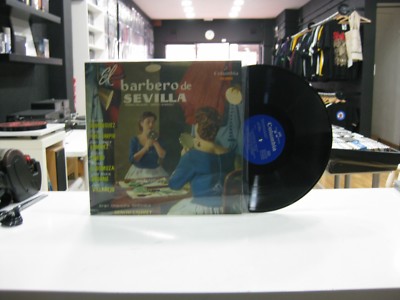 El Barbero de Sevilla LP Spanisch Conchita Domínguez, Pérez Carpio 1959