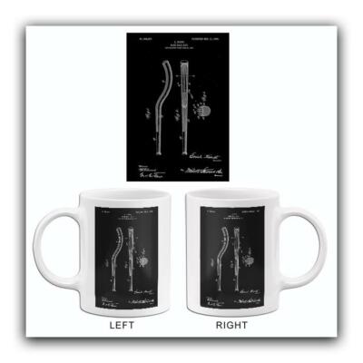 1906 - Baseball Bat - E. Kinst - Patent Art Mug