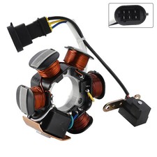 6-Pin Stator Magneto 639865 For Piaggio Zip SP TPH Typhoon NRG Power MC3 50cc 2t