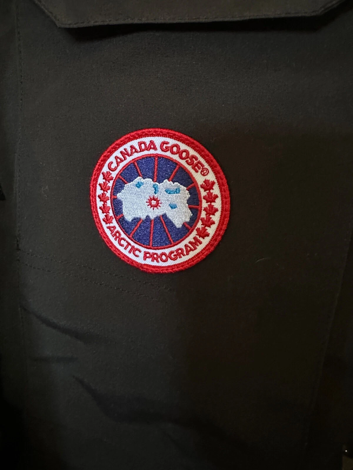 Cappuccio da uomo Canada Goose Expedition Extreme Weather NERO taglia media