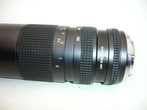 SEARS 75-260mm F 4.5 lens with case for PENTAX PK mount cameras SN100183 VGUC - Picture 5 of 12