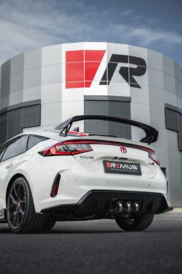 REMUS RACING Downpipe-Back-Anlage Honda Civic Type R FE / FL5 (TIB)