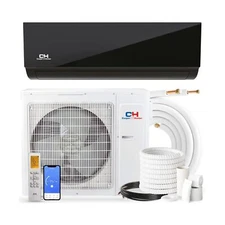 Cooper&Hunter, Olivia Series Midnight Edition, 9,000 BTU, 115V, 23 SEER, Duct...