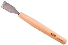 Michihamono Tendo Japanese Wood Carving Tool Large 24mm Woodworking Flat Chisel
