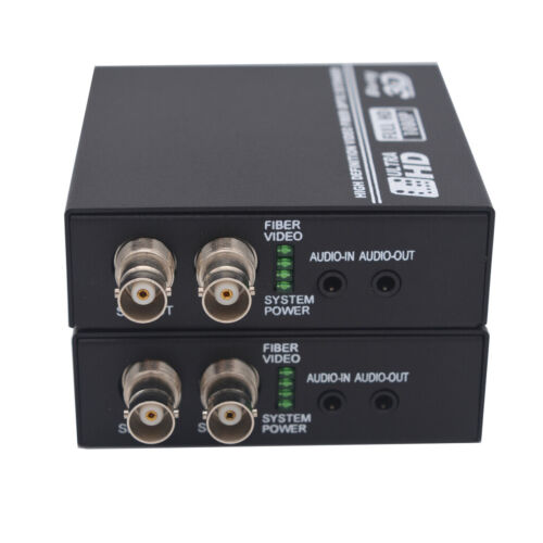 Broadcast 3G SDI Video RS422 3.5mm Audio Tally over Fiber Optic Media Converters - Bild 4 von 5