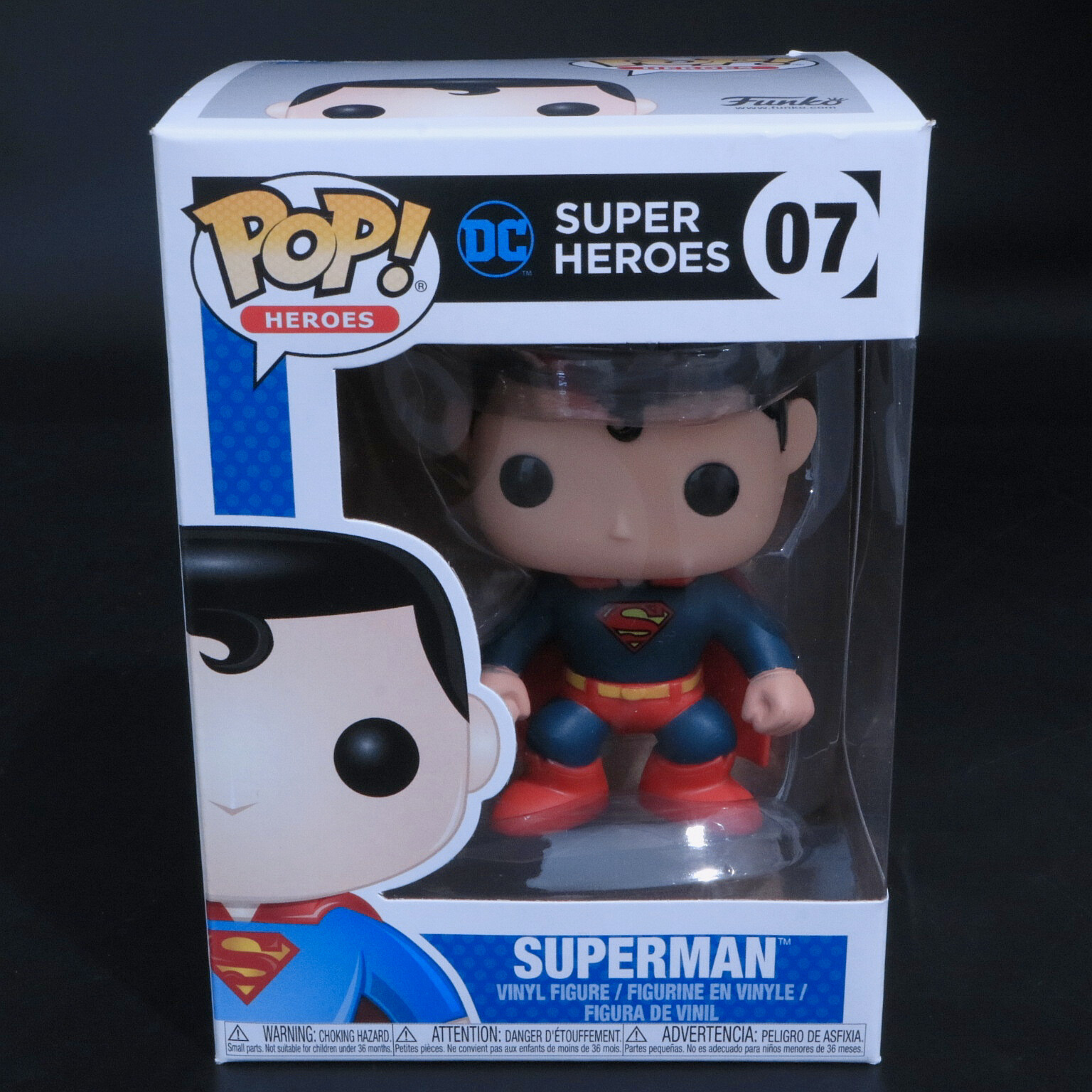 Funko - Pop Heroes - Dc Super Heroes - Superman - 6&Quot; - Brand New