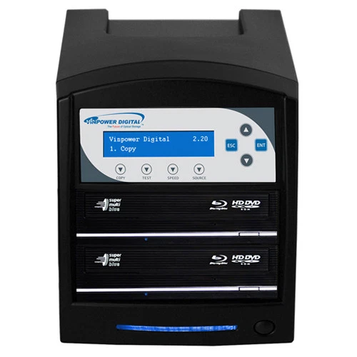 2 Target Network Blu-ray DVD CD Duplicator USB 3.0 + 500GB HDD SharkNet-2T-BD-BK - Image 4 of 4