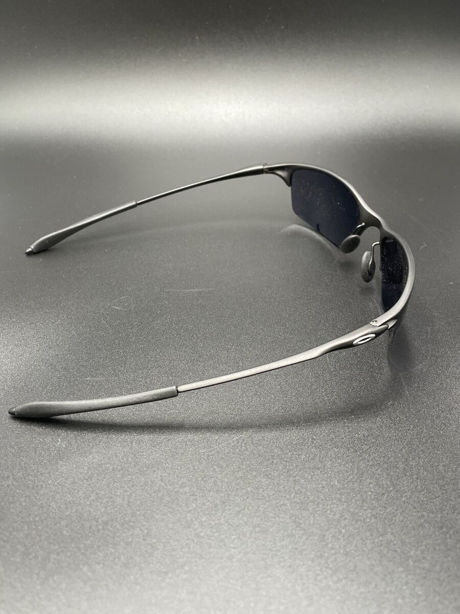 Oakley Half Wire 1.0 Dark Carbon w/ Ice Iridium Lenses new Oakley Half Wire 1.0 Dark Carbon w/ Ice Iridium Lenses new