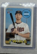 2018 Topps Heritage Mitch Garver 100th Anniversary Sp Rookie /25