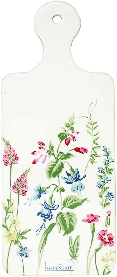 B-Ware % Untersetzer Elwin white Keramik Landhaus Vintage GreenGate