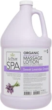 La Palm Healing Therapy Massage Lotion Sweet Lavender Dreams, One Gallon