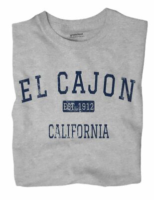 El Cajon California CA T-Shirt EST