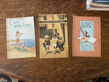 VTG 1930s The Healthy School Child John Hancock Mutual Met Life Baby Book & Eyes