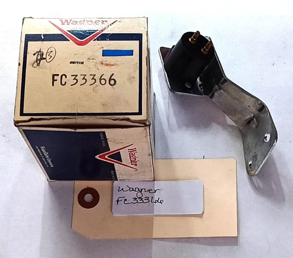 Переключатель стоп-сигнала Wagner FC33366 подходит для Oldsmobile 1956 1957 оригинальная копия 1998121 новый из старых запасов - Изображение 3 из 4