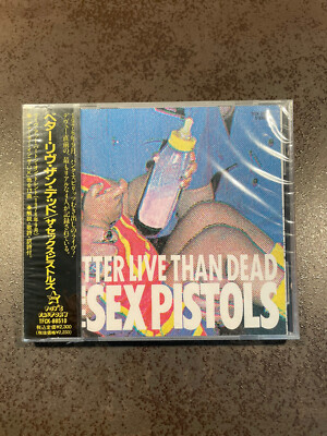 The Sex Pistols  Better Live  First Press 1990 - Japan CD- Still Factory Sealed