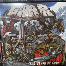 Gwar – The Blood Of Gods LP 2018 Metal Blade - 3984-25041-1 [Clear White/Blue]