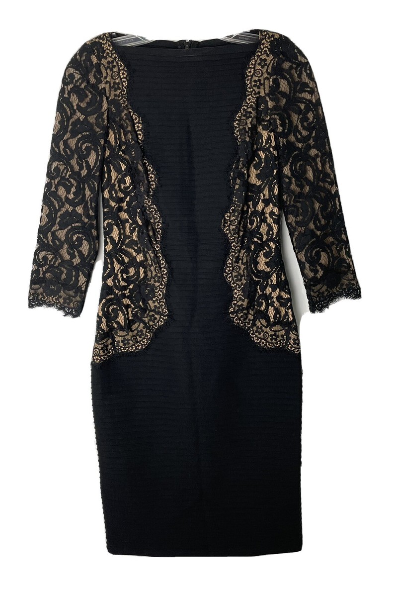 lace sheath dress tadashi shoji Embroidered Lace 3/4 Sleeve Sheath Dress Tadashi Shoji Official Online Boutique