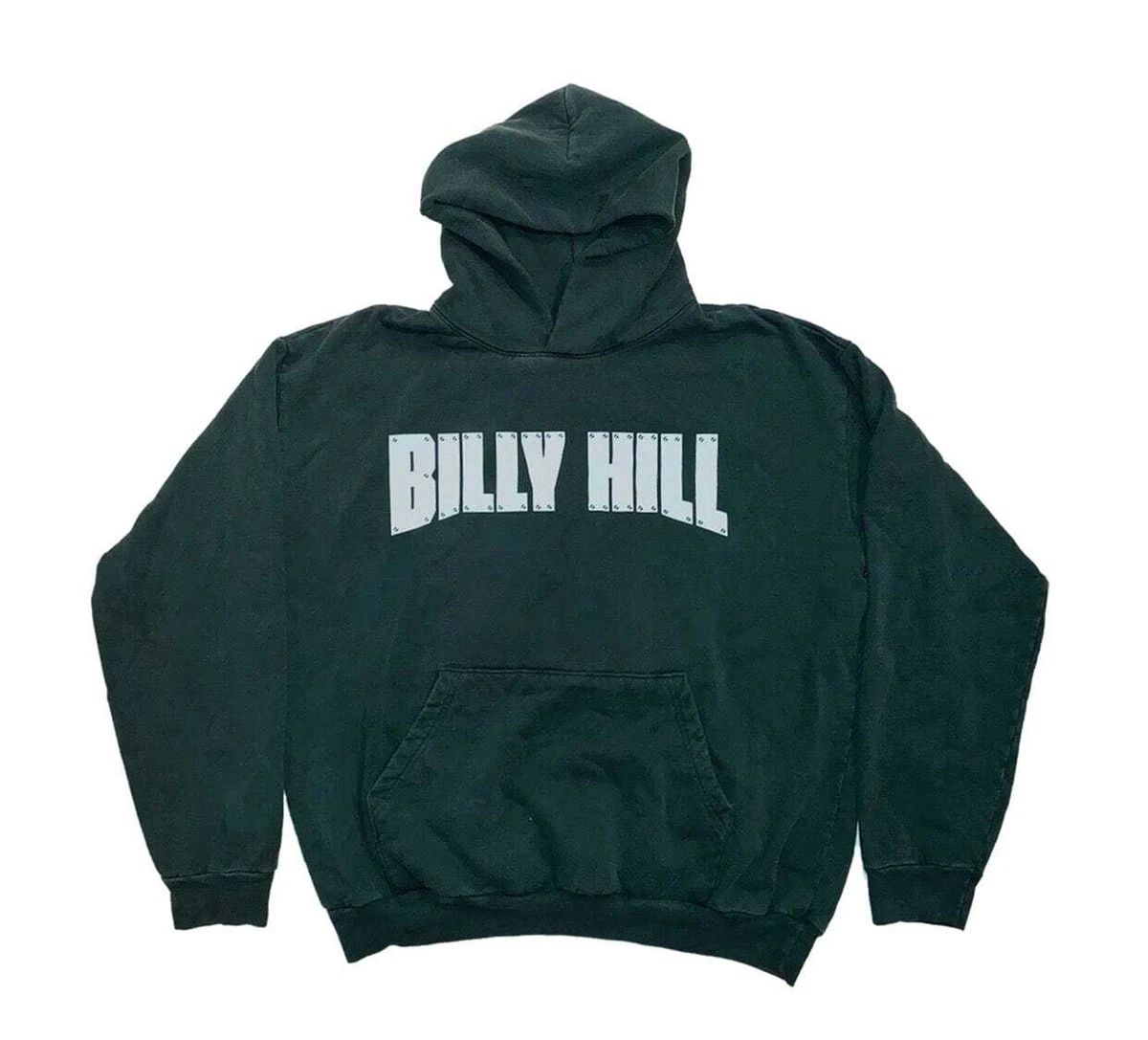 Billy Hill Logo Hooded Sweatshirt Dark Green