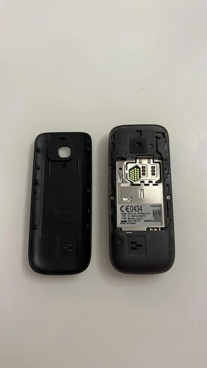 Nokia C2 Classic - Schwarz C2-01 RM-721 Ungeprüft Teilespender