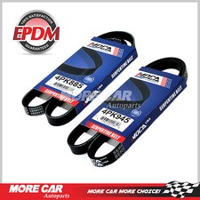 Fit 94-04 Miata MX-5 SERPENTINE DRIVE BELT SET 4PK885-4PK945Air-Alternator-PS.8L