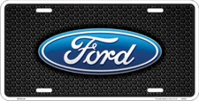 FORD BLACK PLATE DESIGN ALUMINUM LICENSE PLATE VANITY TRUCK CAR TAG