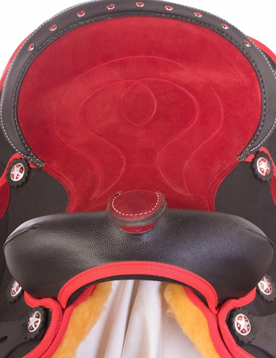 SELLA WESTERN RED HORN CON SOTTOPANCIA