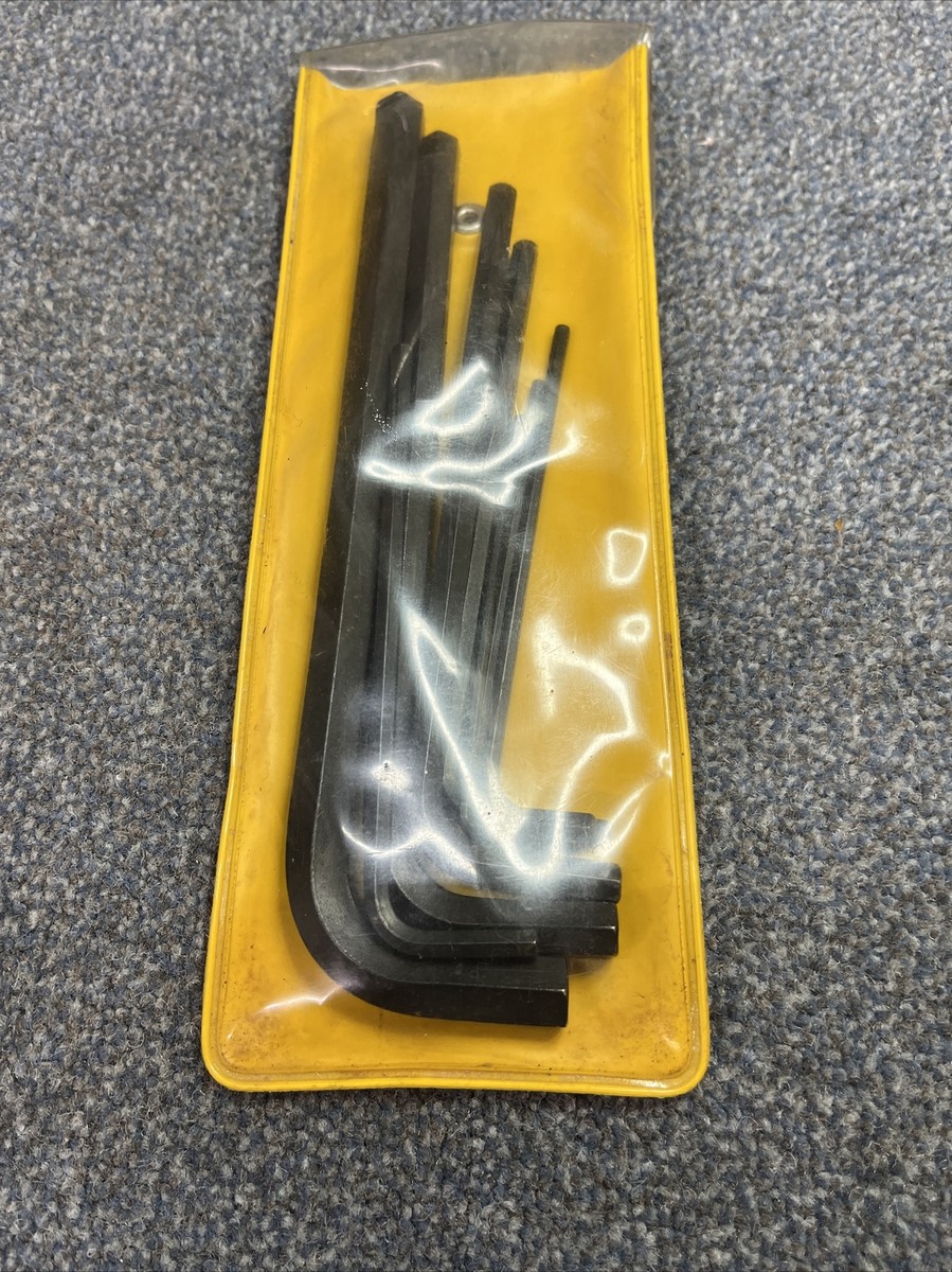 k.gh Vintage Craftsman -V- series Metric Hex Key Set 46675 in
