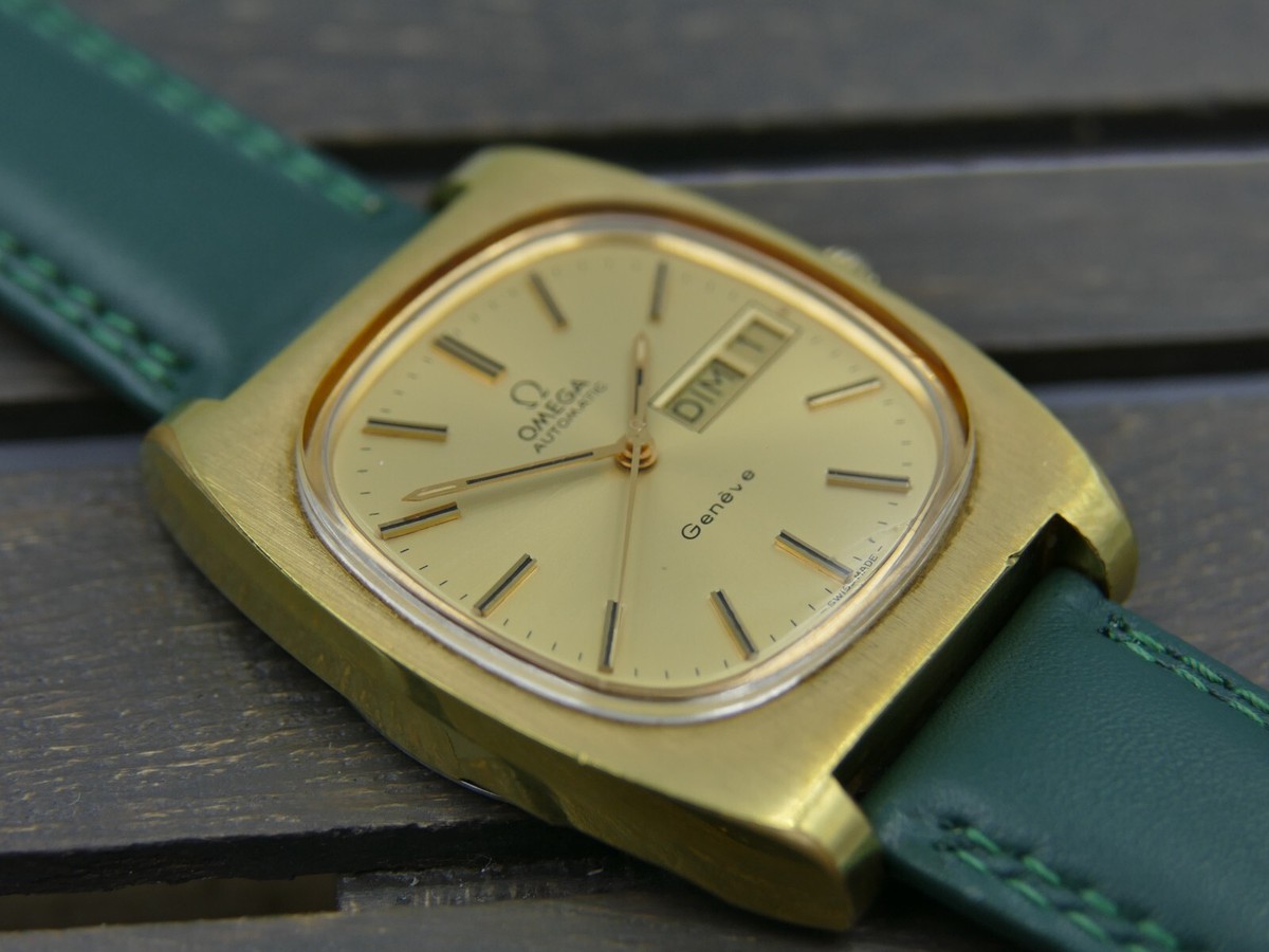 【名品・レア】OMEGA Geneve Cal.1012 70's vintage watch mens Omega Geneve automatic cal. 1012 ref
