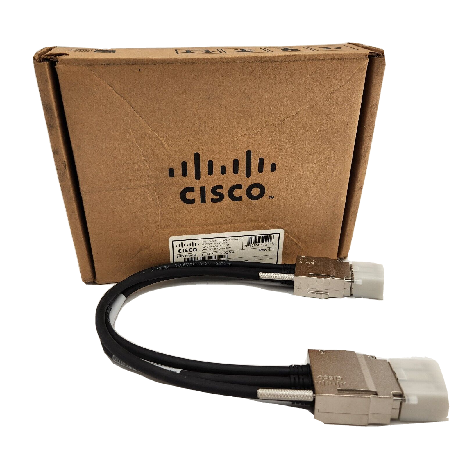 CISCO STACK-T1-50CM 50CM Type 1 Stacking Cable | Pre-Owned | eBay