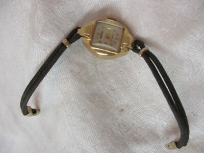Vintage Swiss Meyer Ladies Watch 14K gold case 17 jewels Runs | eBay