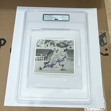 Willie Mays Signed Photo San Francisco Giants MLB Baseball PSA/DNA Slab Encap