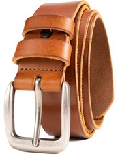 Leather Belt for Men100 Italian Full Grain Real Solid Leather