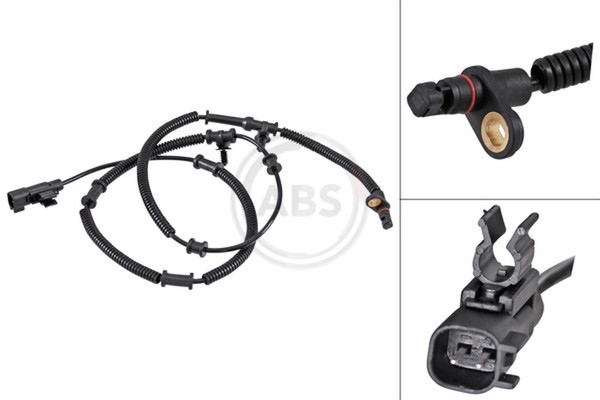 ABS Sensor Raddrehzahl A.B.S. 31823 FüR Voyager Chrysler 5 RT CRD Lancia-image