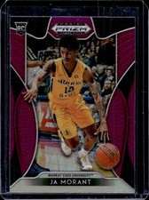 2019-20 Panini Prizm Draft Picks Ja Morant RC Prizm Purple Rookie #65