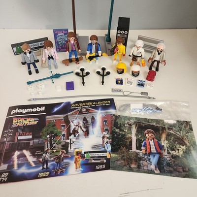 Playmobil 70317 Back to the Future Advent Calender Missing Cardboard Pieces 