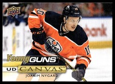 2019-20 Upper Deck UD Canvas YG Joakim Nygard Rookie Edmonton Oilers #C114