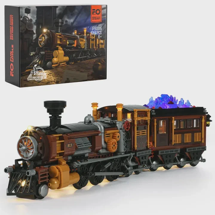 ✅ FunWhole F9006✅ Steampunk Ore Trainne ✅ 1056 Teile ✅ Neu ✅