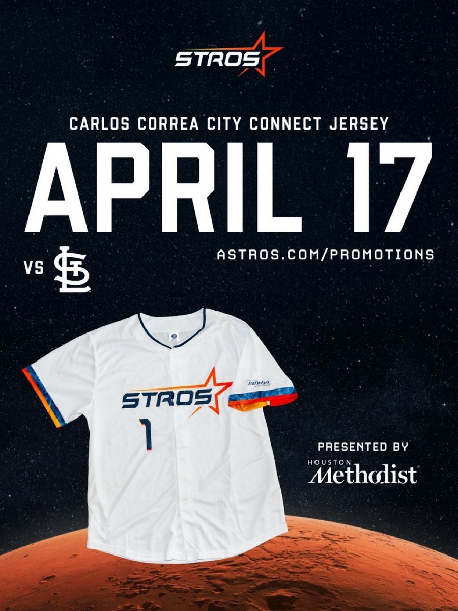 Houston Astros Carlos Correa ユニフォーム XL Houston Astros Carlos Correa City Connect Jersey SGA 04/17/26