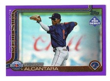 2025 TOPPS PRO DEBUT PURPLE FOIL MARVIN ALCANTARA 97/299 SALEM RED SOX PD-23