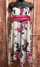 Speechless Dress Womens L Babydoll Fairy Asymmetric Floral Y2K 2000s Prom Hoco