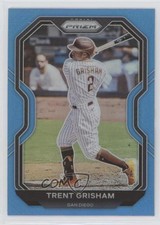 2021 Panini Prizm Tier II Carolina Blue Prizm Trent Grisham #159 1b3
