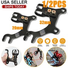2Pc Bike Frame Conversion Bicycle Disc Brake Adaptor Bracket MTB Mountain Holder
