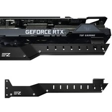 EZDIY-FAB GPU Holder Brace Graphics Card Support, Video Sag Black