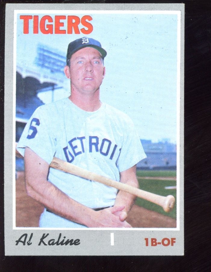 1970 Topps Baseball Card HIGH #640 Al Kaline EXMT+