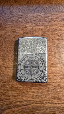 Zippo Constantine Silver Engraved Lighter 5 Sides   New in Box