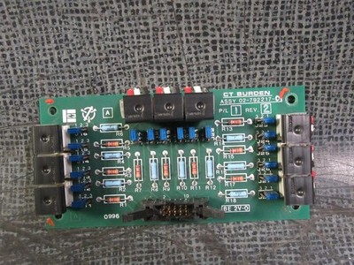 LIEBERT CT BURDEN CIRCUIT BOARD 02-792217-01 P/L 1 REV 2