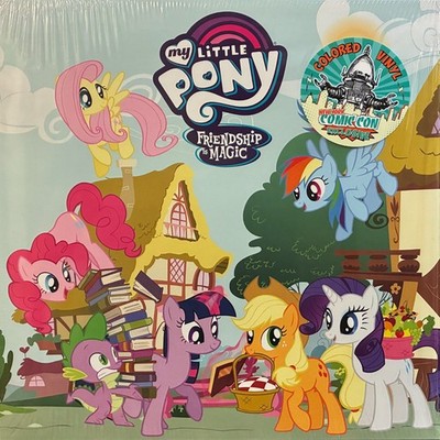 MY LITTLE PONY Friendship is Magic PURPLE VINYL LP - Sealed NYCC Edition -OOP!
