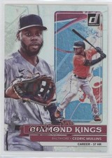 2022 Panini Donruss Diamond Kings Career Stat Line /37 Cedric Mullins #5 2t9