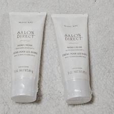 Mary Kay Salon Direct hand cream with sunscreen 2-3oz bottles brand new 4765