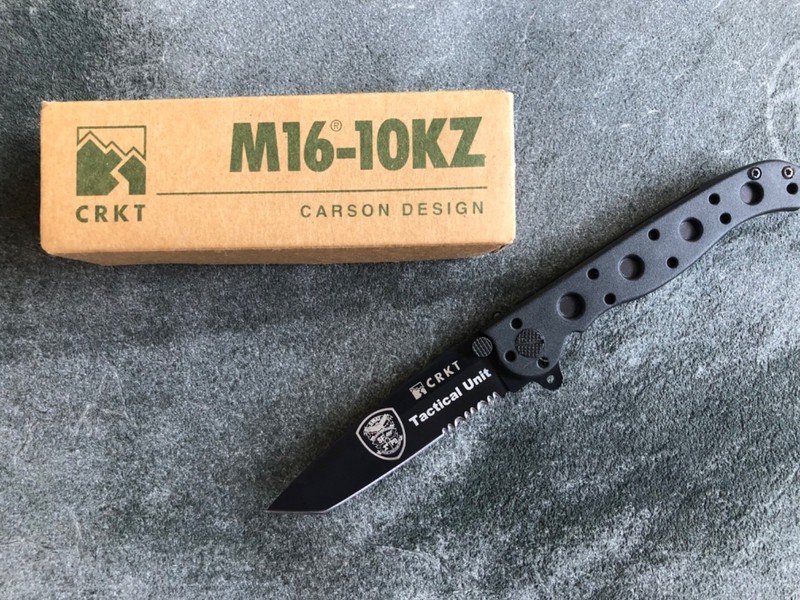 CRKT M16-10KZ Tanto, S.F.P.D. SWAT Tactical Unit, Rare